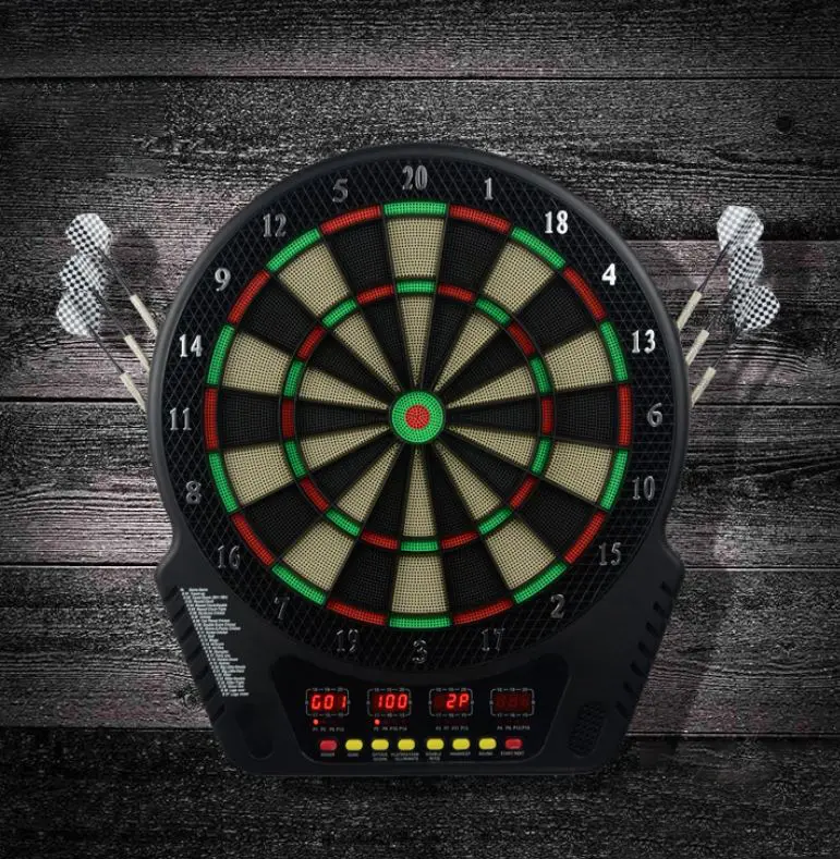 Darts tábla digitális kijelzővel 44cm (B06E)