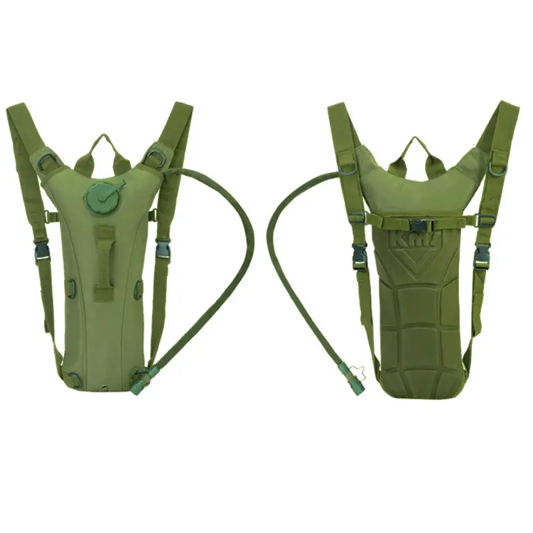 Military hátizsák, hátitáska 3L ivótasakkal katonazöld (BL018-ARMY-GREEN)
