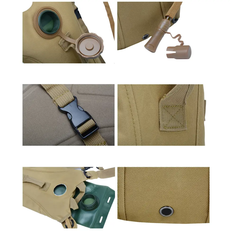 Military hátizsák, hátitáska 3L ivótasakkal katonazöld (BL018-ARMY-GREEN)