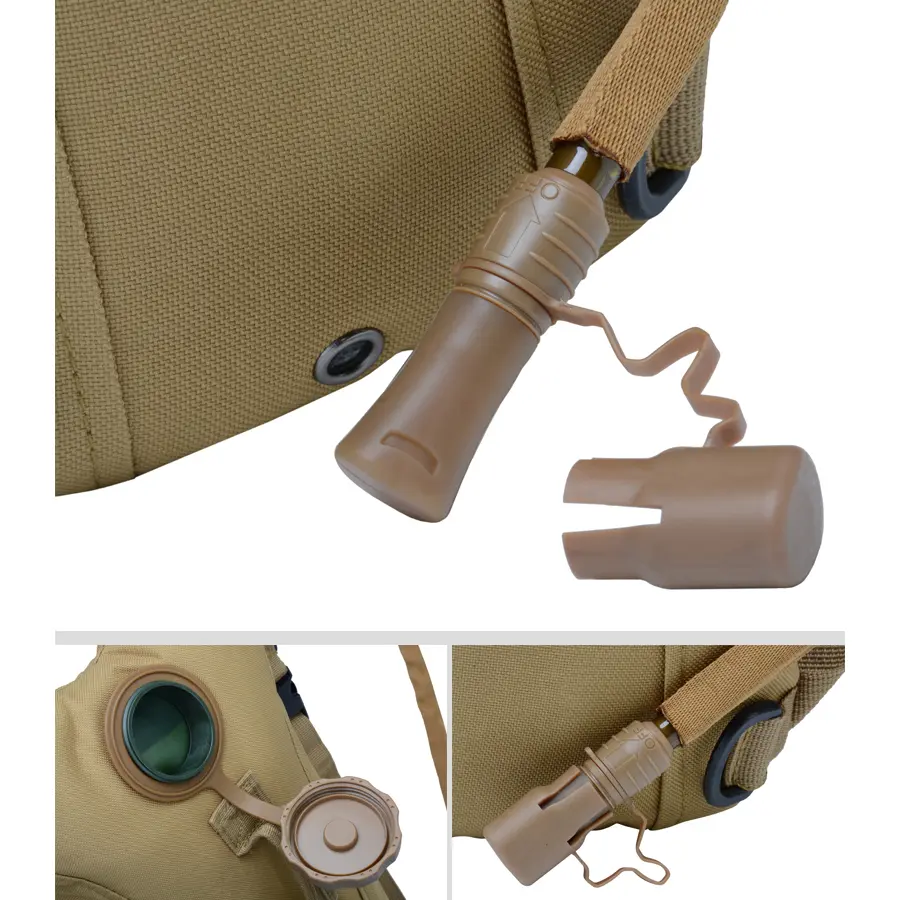 Military hátizsák, hátitáska 3L ivótasakkal katonazöld (BL018-ARMY-GREEN)