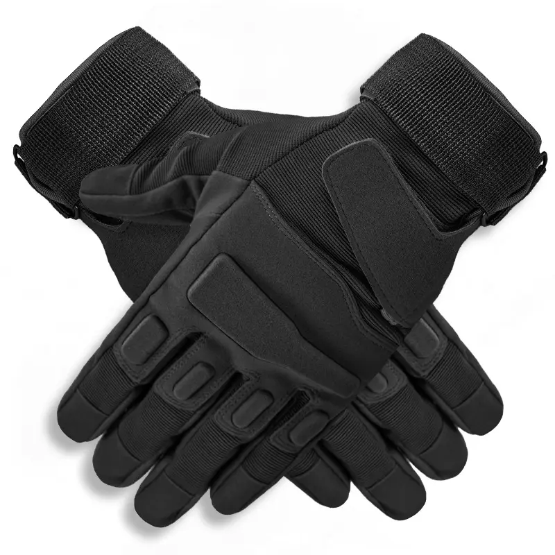 Military, katonai kesztyű fekete XL méret (GLOVES-BLACK-XL)