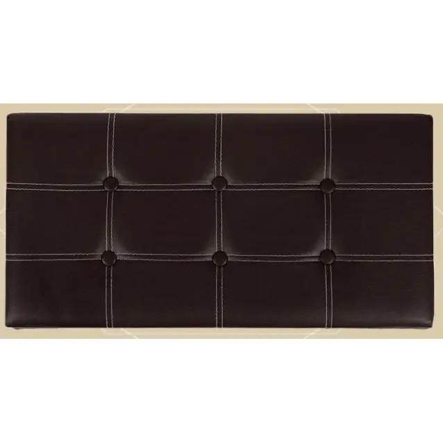 Ülésre alkalmas tárolódoboz, ülőke műbőr bézs (storage-box-76-pu-beige)
