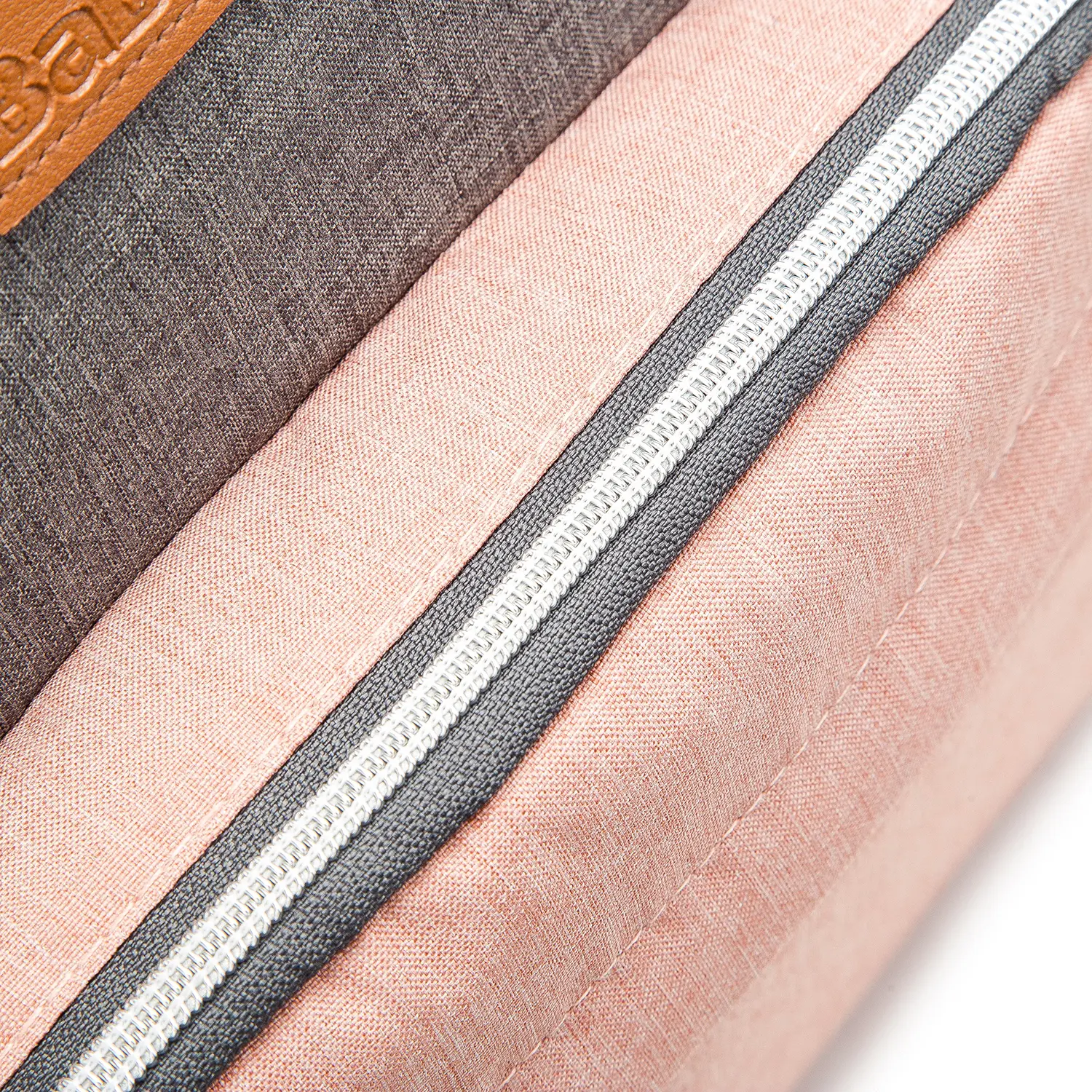 BaBee pelenkázó hátizsák, hátitáska, pelenkázótáska rózsaszín-szürke színben (BABEE-M3-PINK-GREY)