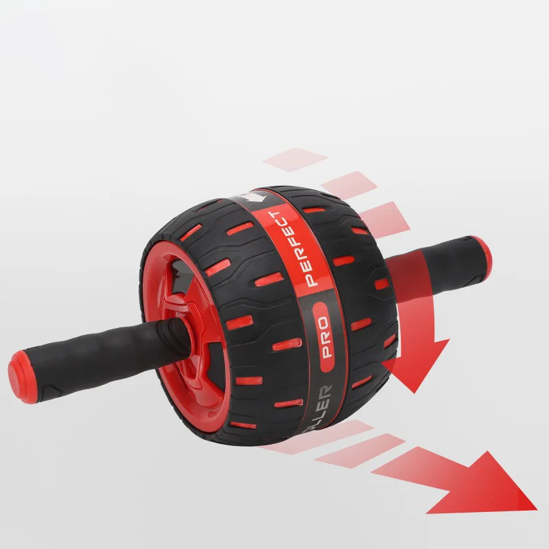 AB Wheel posilňovacie koliesko na brucho čierno-červené (AB-WHEEL-RED)