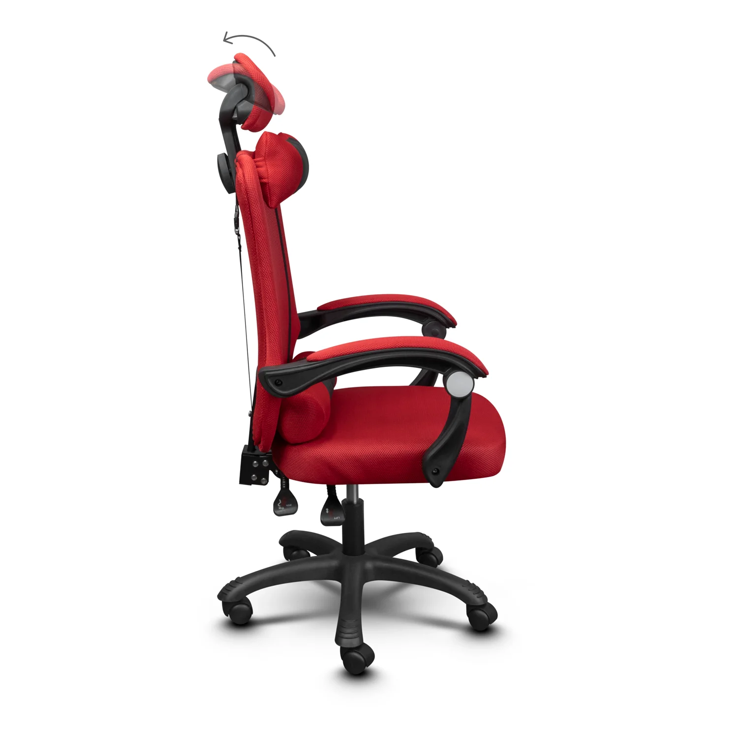 Irodai szék, forgószék piros (OFFICE-CHAIR-925-RED)