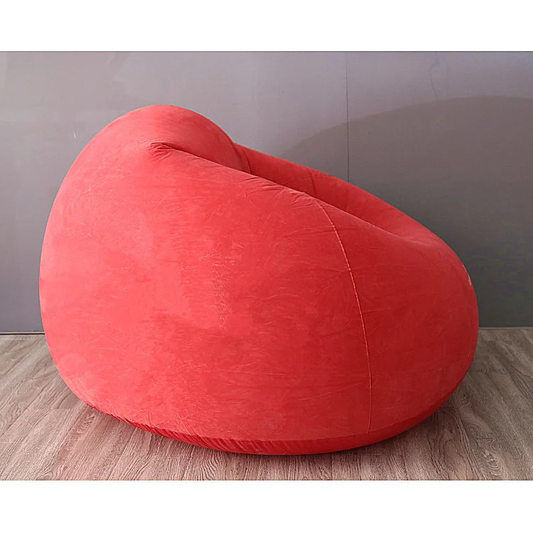 Felfújható fotel kézi pumpával piros (TH6026-red)