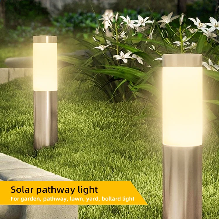 Kültéri napelemes lámpa, kerti LED világítás 3000K meleg fényű 12db-os kiszerelés (HJ-009-3000K-WARM)