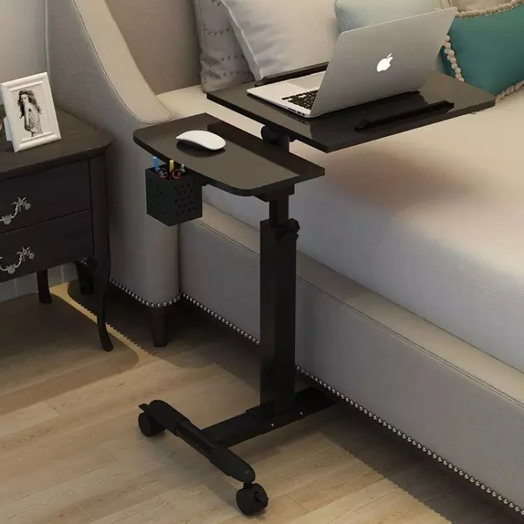 Állítható laptop asztal, laptopállvány 64x40cm fekete (laptop-desk-64x40-black)