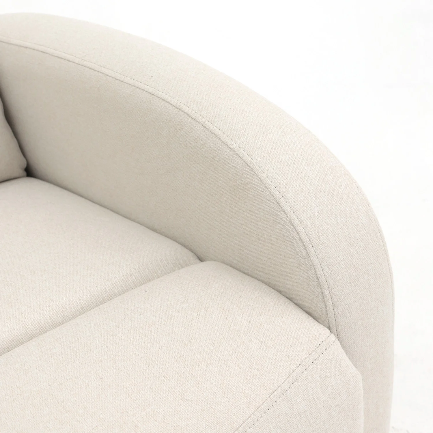 Fekvőfotel, relax fotelágy dönthető háttámlával, lábtartóval bézs (JKY-9224-BEIGE)