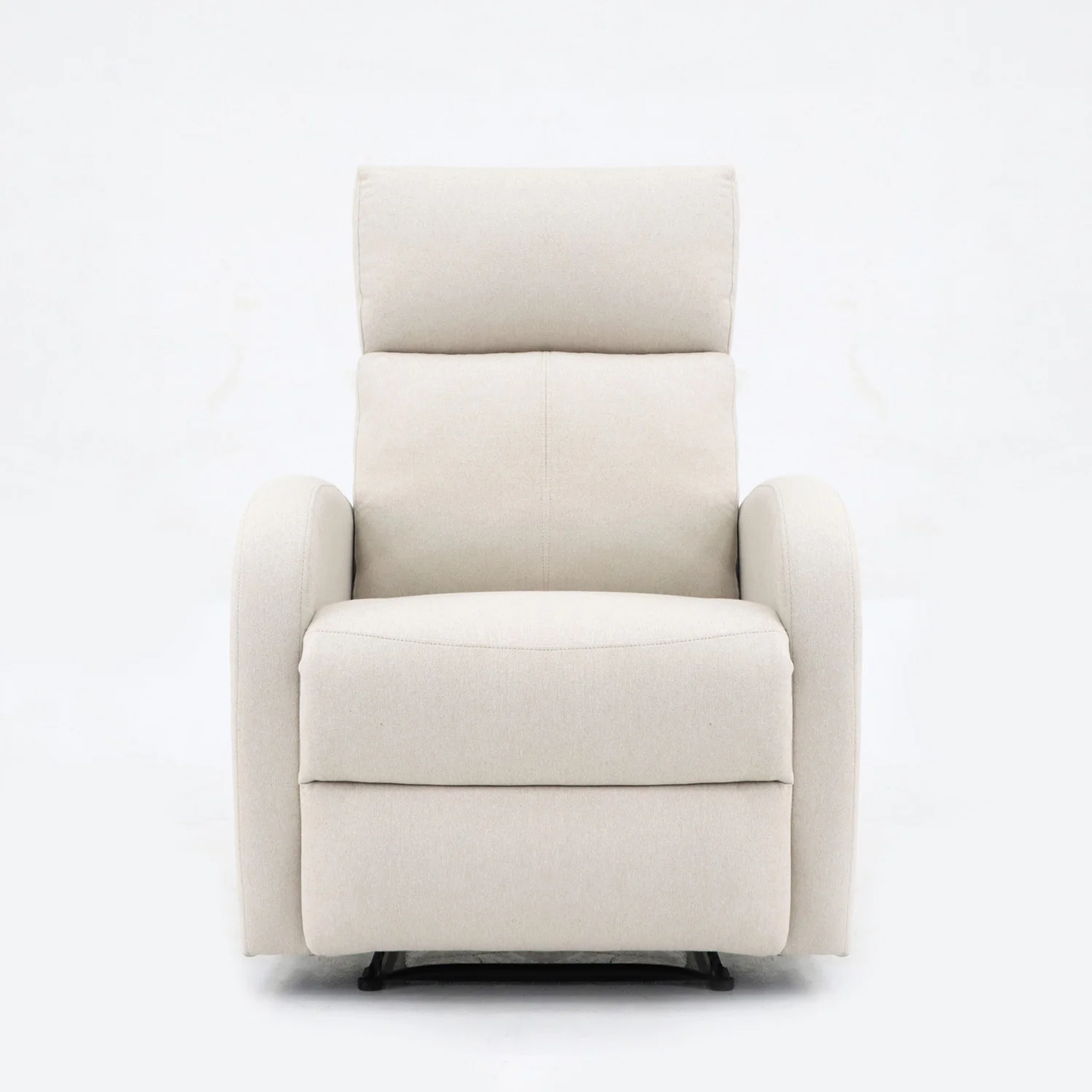Fekvőfotel, relax fotelágy dönthető háttámlával, lábtartóval bézs (JKY-9224-BEIGE)
