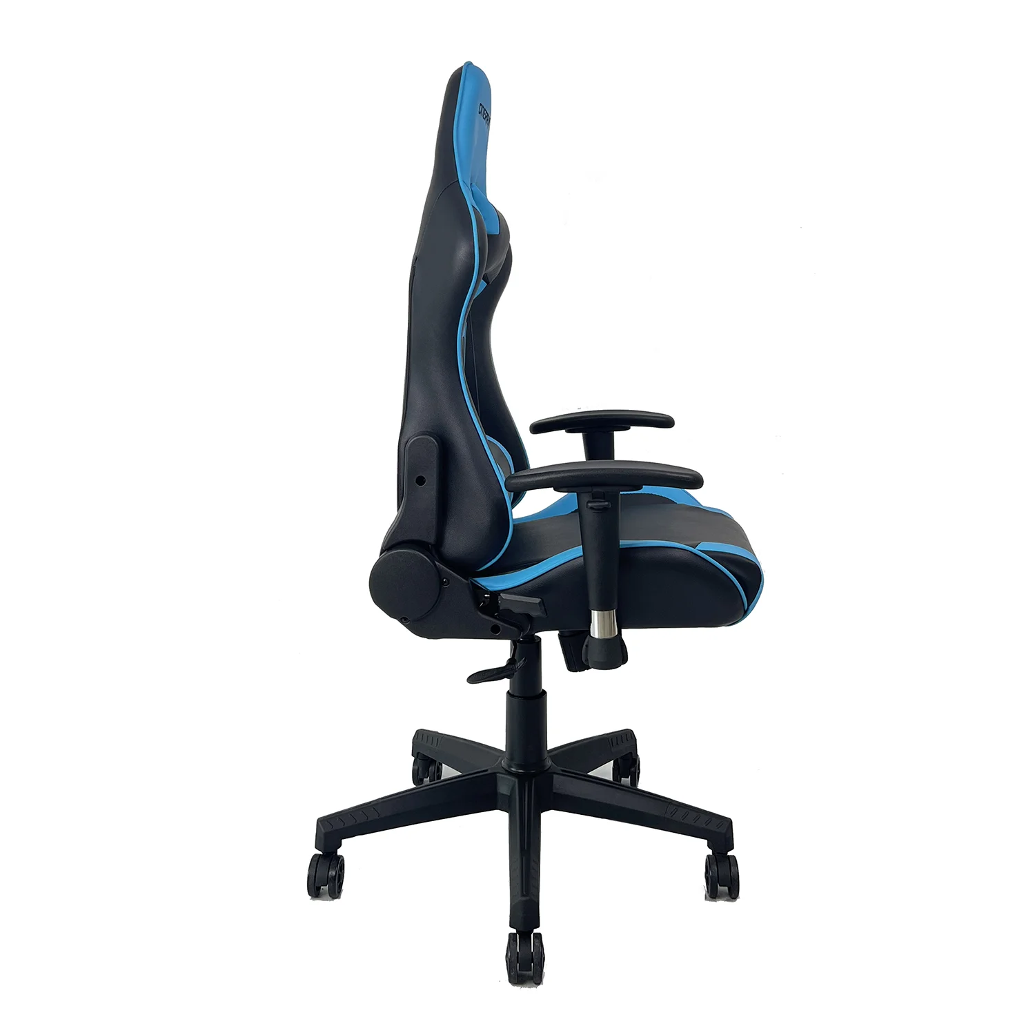 Gamer szék fekete-világoskék (D0939)