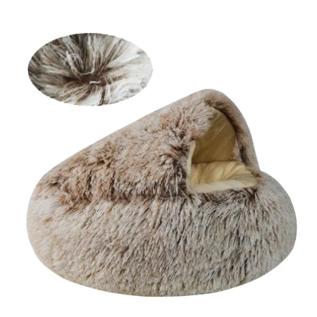 Kisállat fekhely, kuckó 50cm, barna