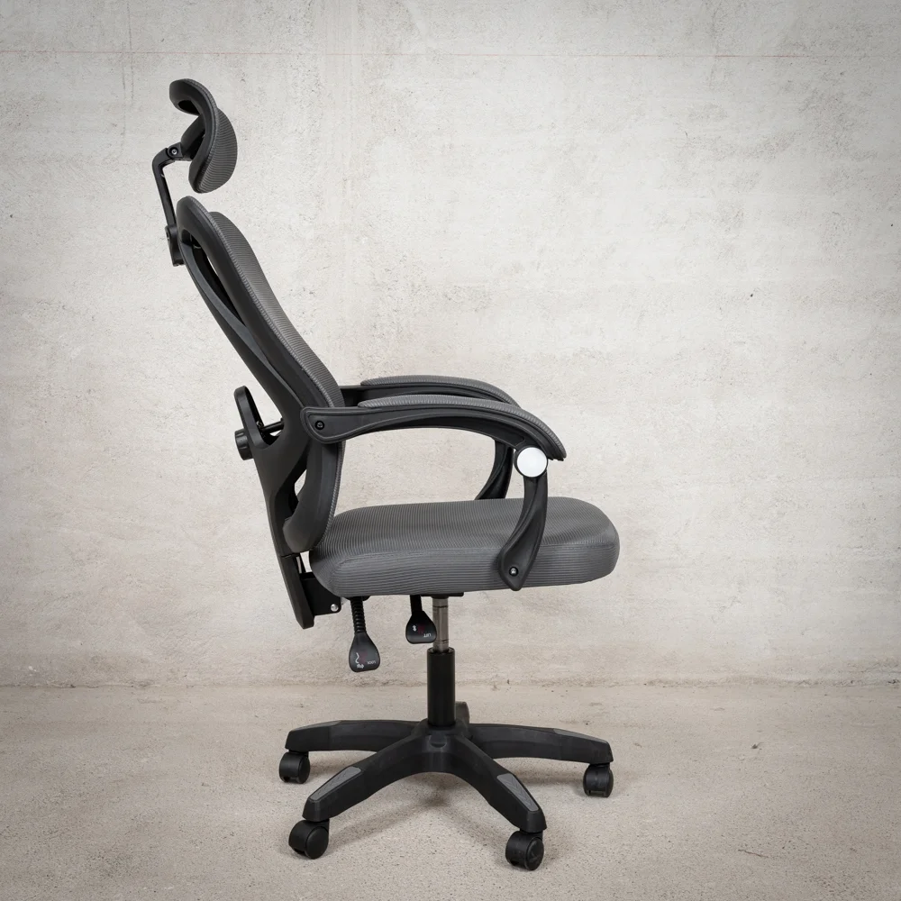 Irodai szék, forgószék szürke (OFFICE-CHAIR-T18-GREY)