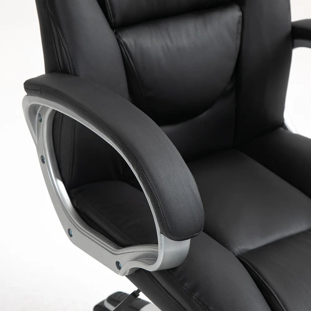 Főnöki irodai szék, forgószék fekete (2023A52-BLACK)
