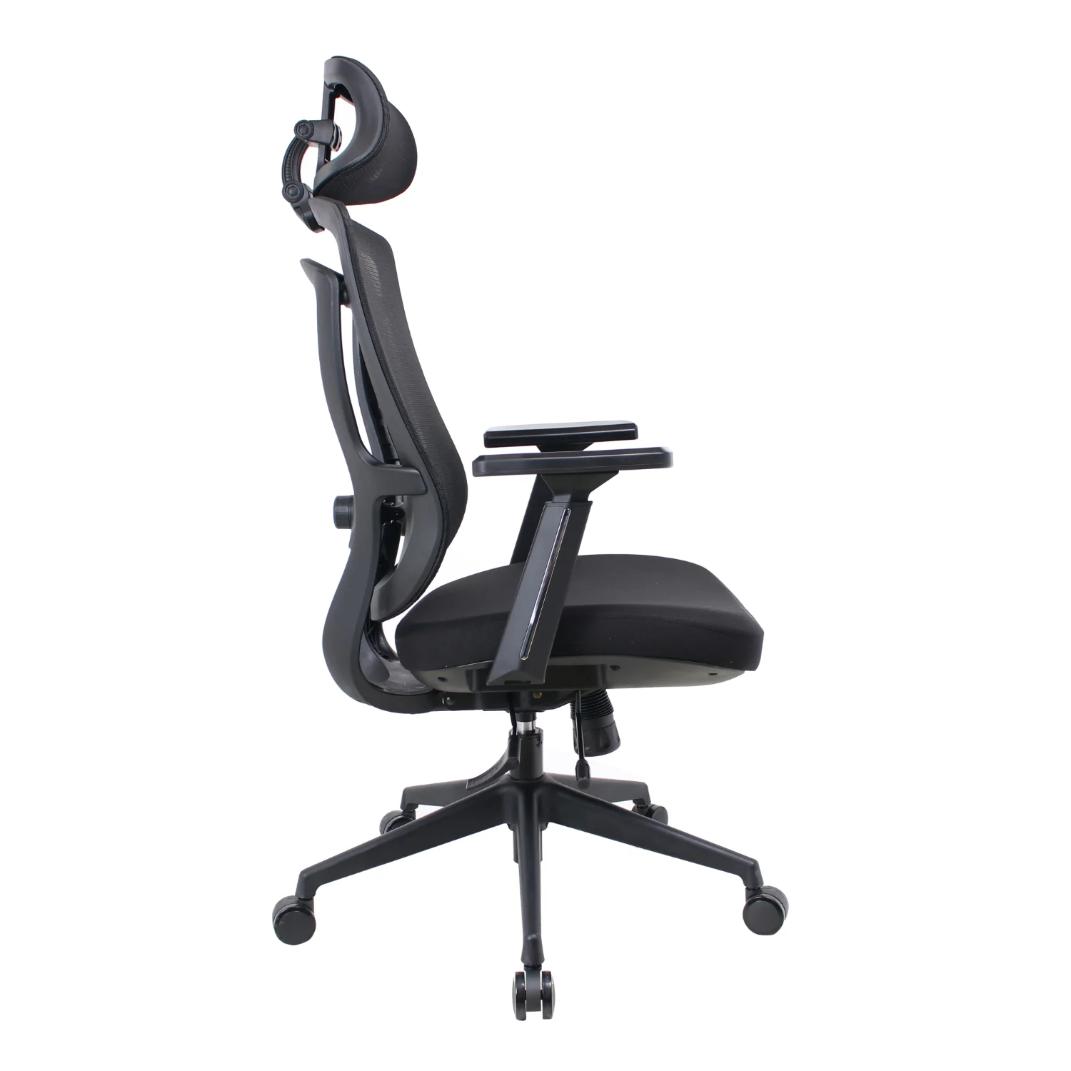 Prémium ergonomikus irodai szék, forgószék, fekete (M-57 BLACK) hálós