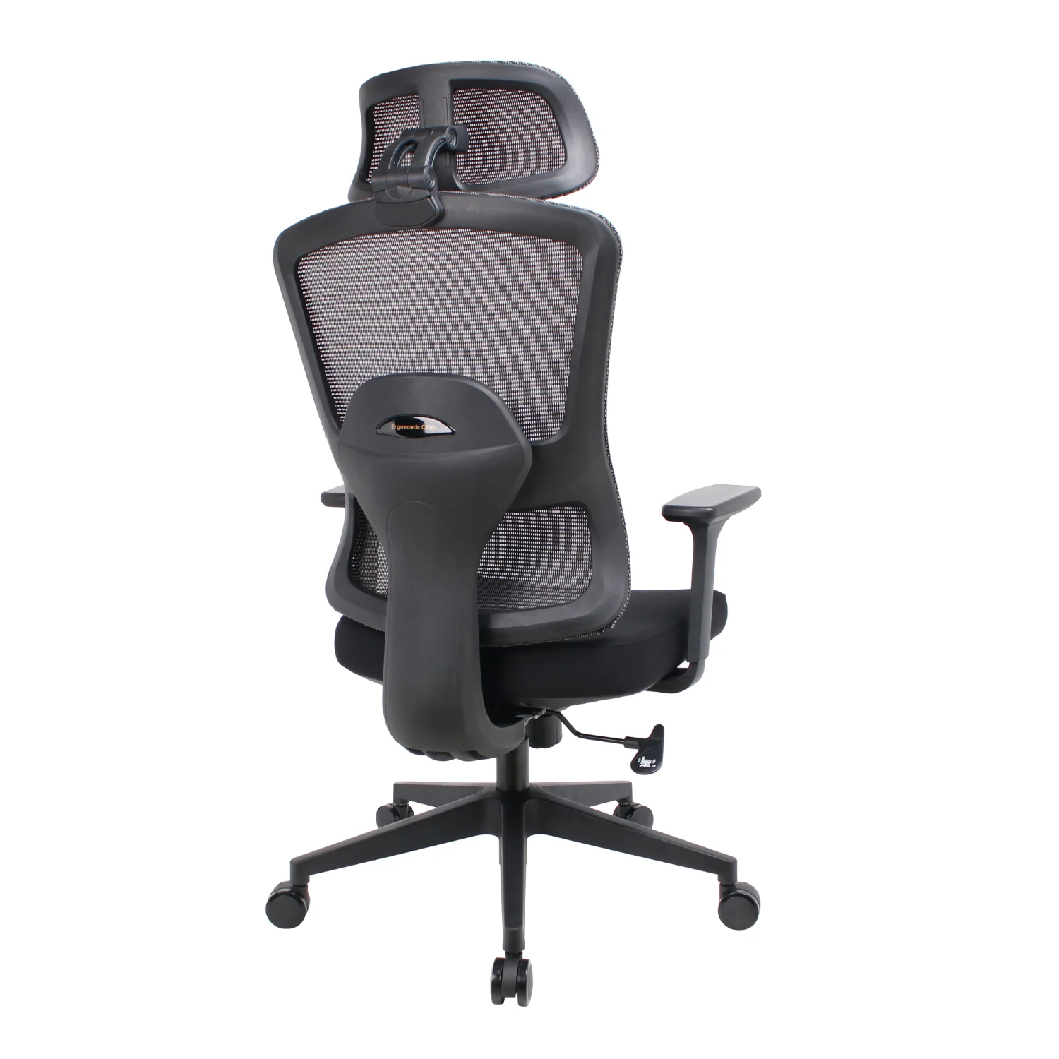 Prémium ergonomikus irodai szék, forgószék, hálós fekete (T-52 BLACK)