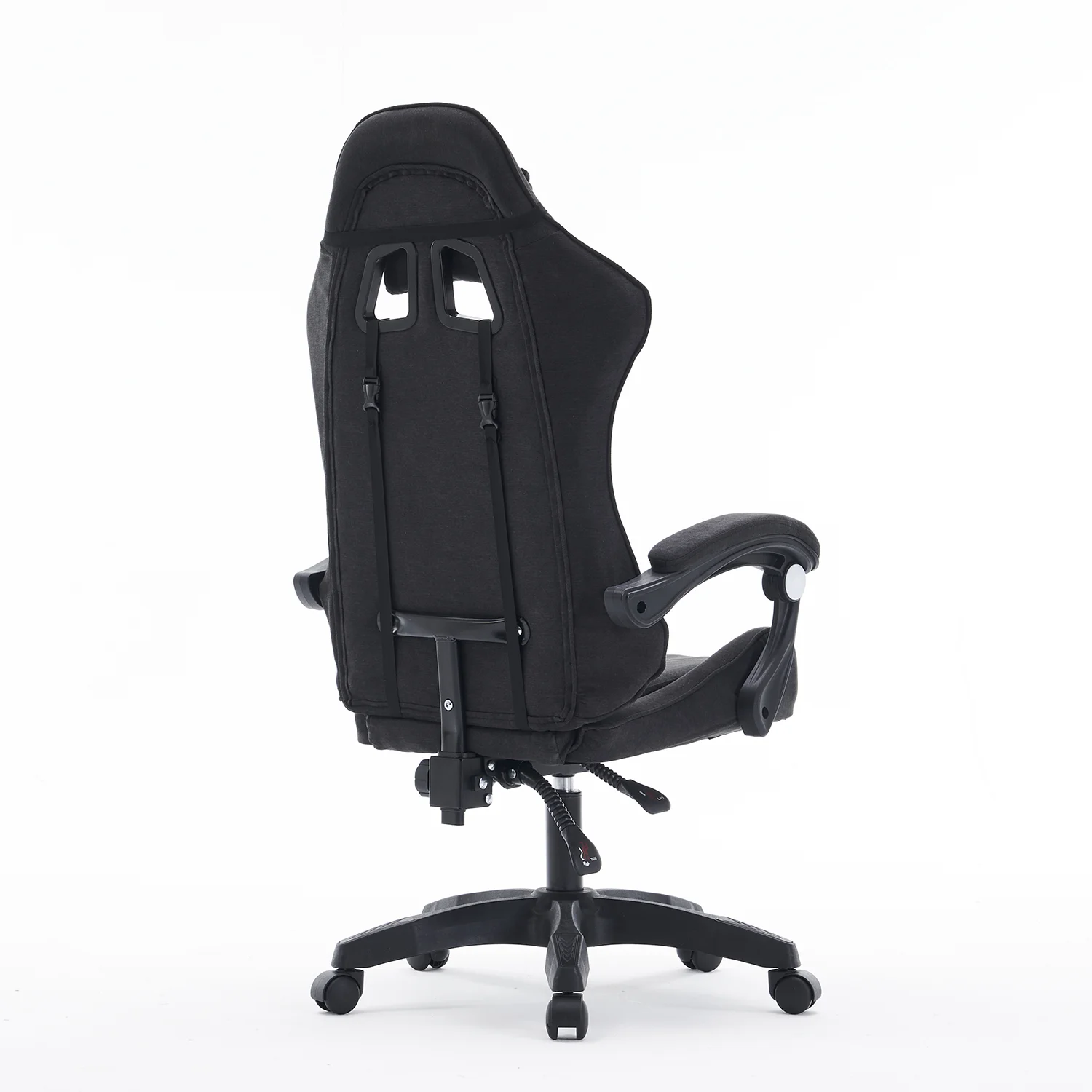 Warrior gamer szék, forgószék fekete szövet (BASIC-1-921-BLACK)