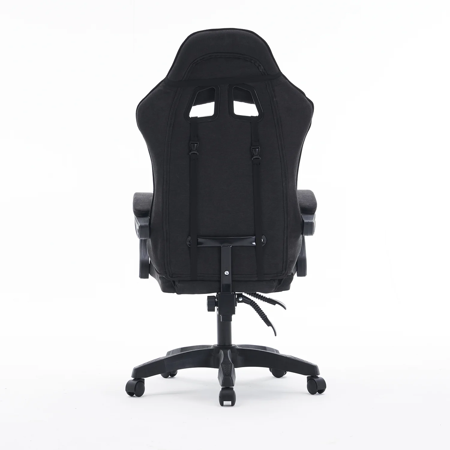 Warrior gamer szék, forgószék fekete szövet (BASIC-1-921-BLACK)