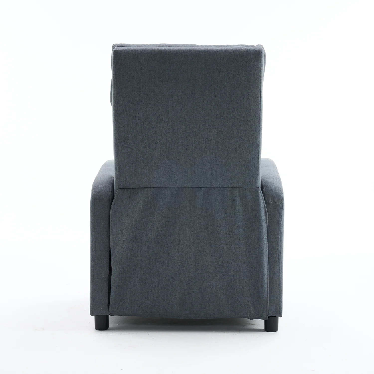 Manuális fekvőfotel, relax fotelágy push back, szürke szövet (JNF-MANUAL-FABRIC-GREY) JN-R8003A51