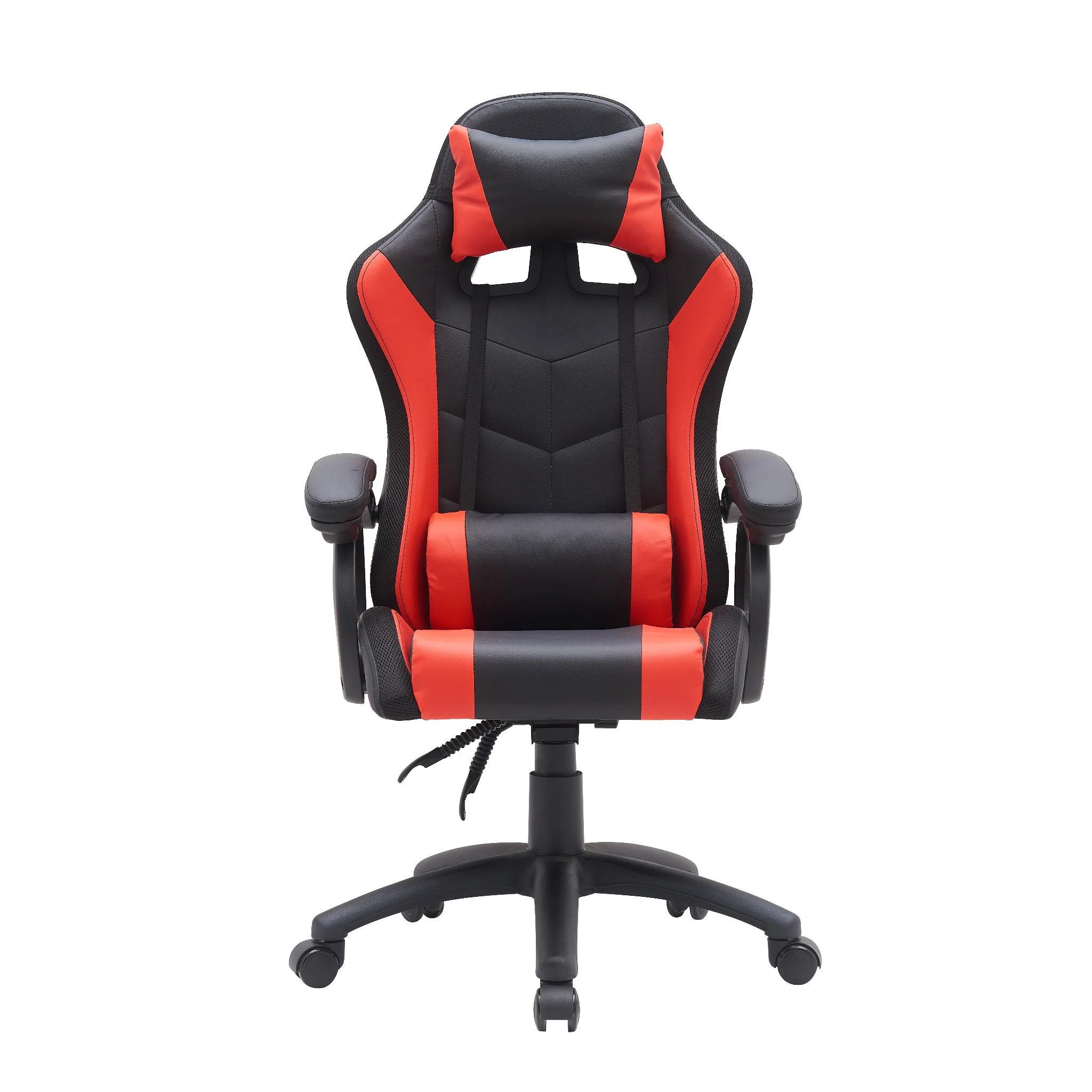 Gamer szék fekete - piros Combat RGB LED