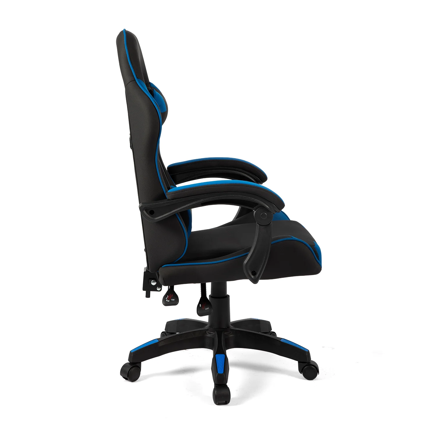Szövet Gamer szék Warrior Basic 1-F kék-fekete