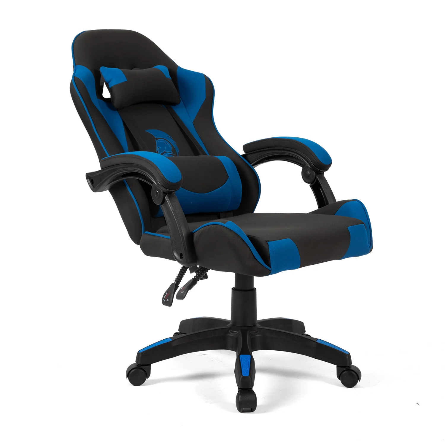 Szövet Gamer szék Warrior Basic 1-F kék-fekete