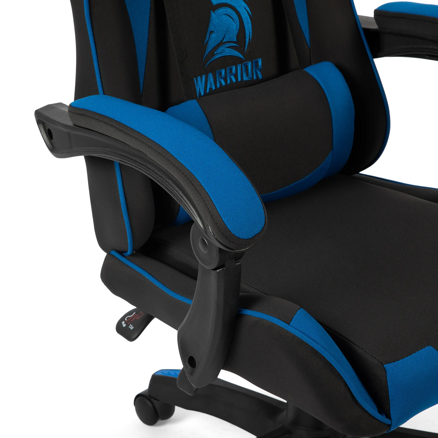 Szövet Gamer szék Warrior Basic 1-F kék-fekete