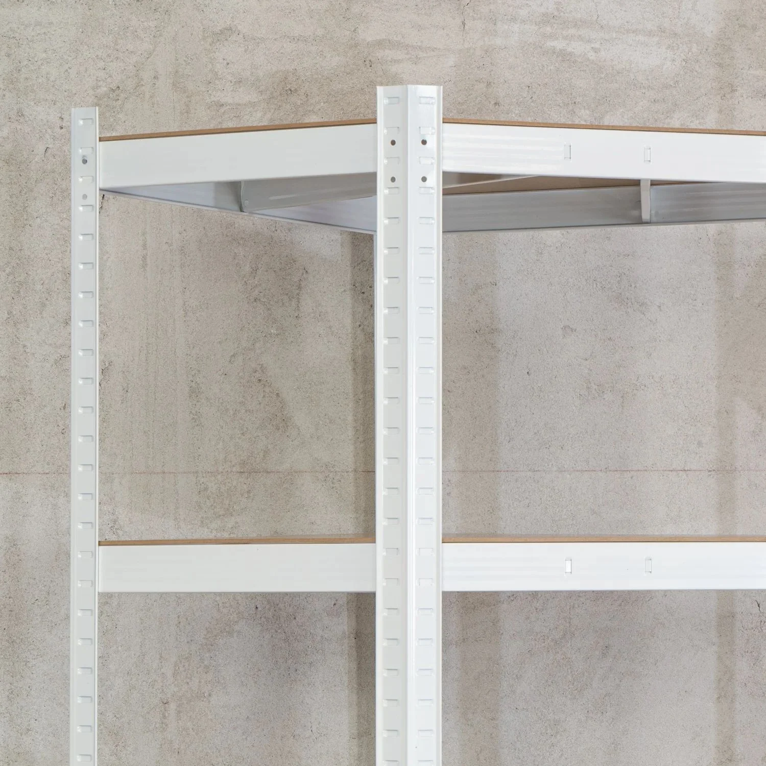 Sarok salgó polc, 5 szintes 180x70x30-30cm, fehér