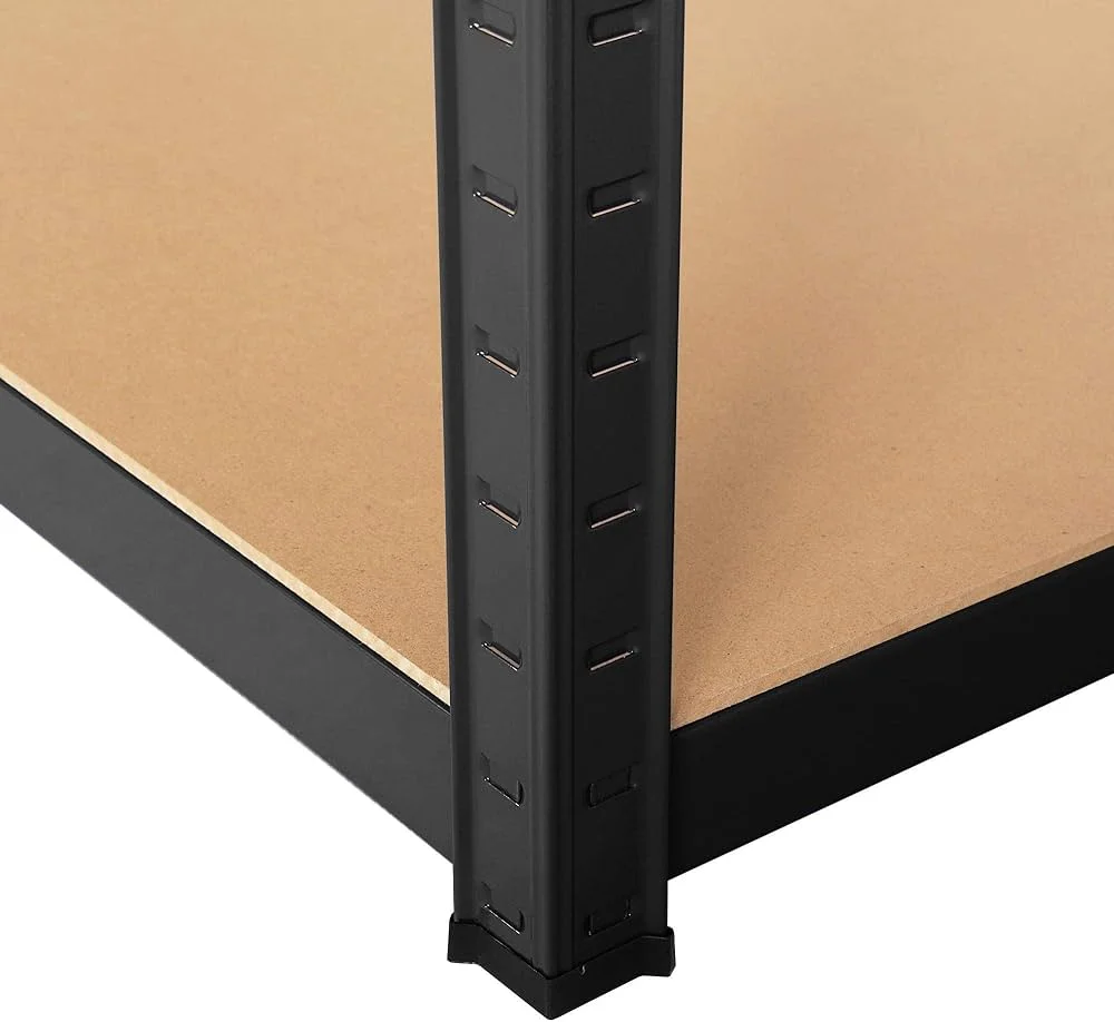 Salgó polc, 4 szintes 150x75x30cm, fekete