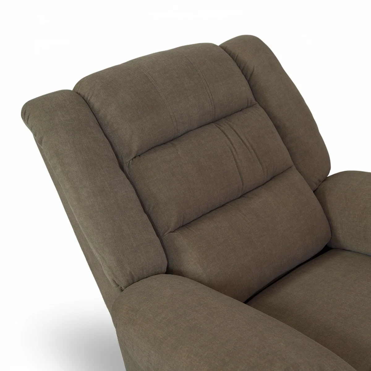 Relax fotelágy elektromosan dönthető, lábtartóval, barna szövet (JN-D8053A51)