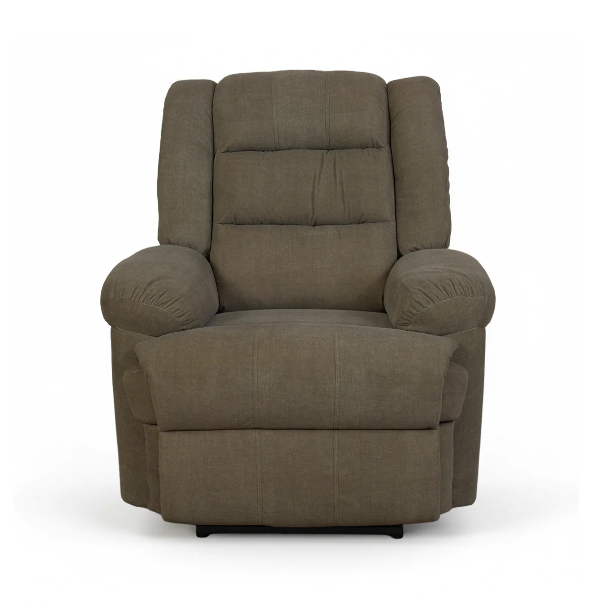 Relax fotelágy elektromosan dönthető, lábtartóval, barna szövet (JN-D8053A51)