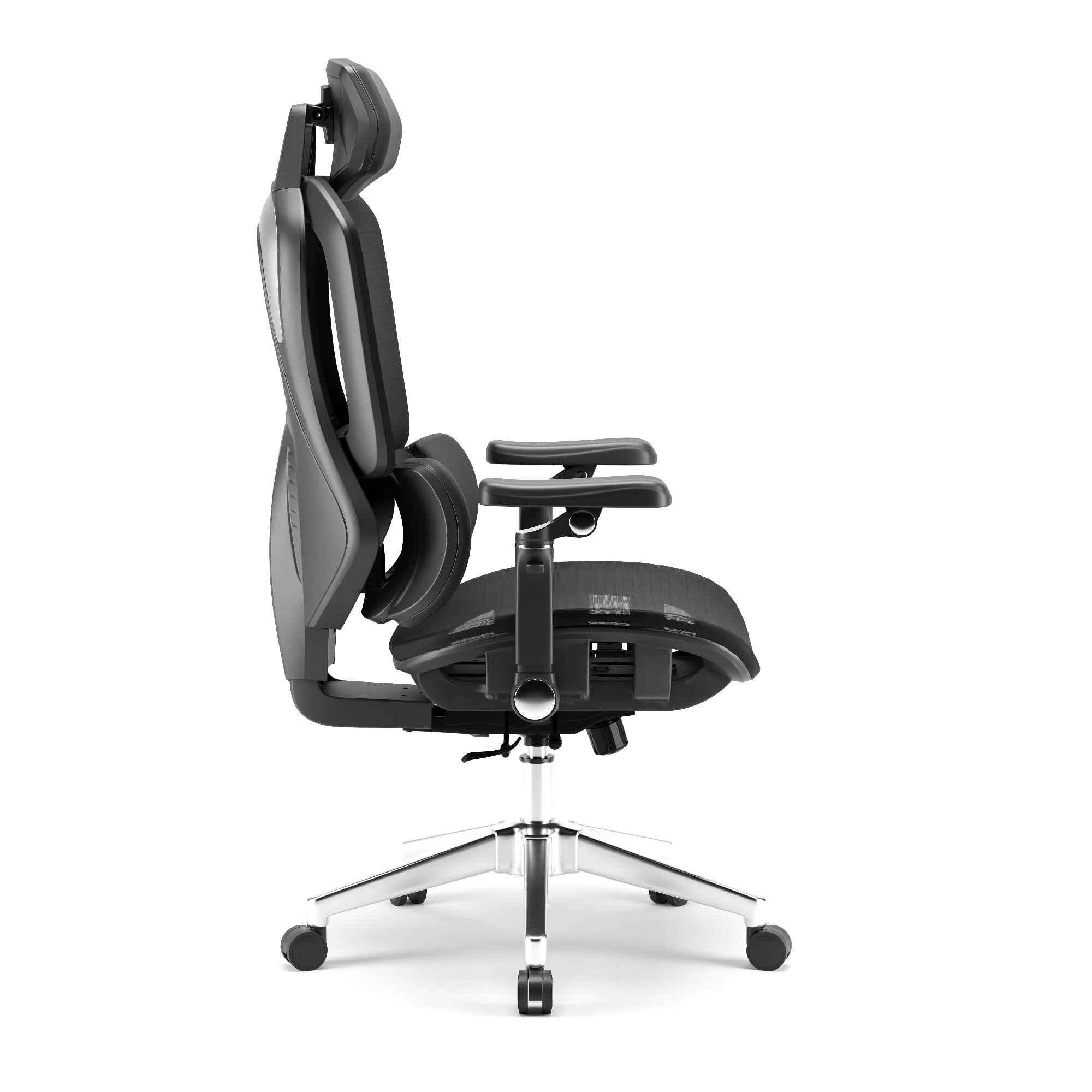 Prémiová ergonomická sieťovaná kancelárska stolička, otočná stolička (E20)