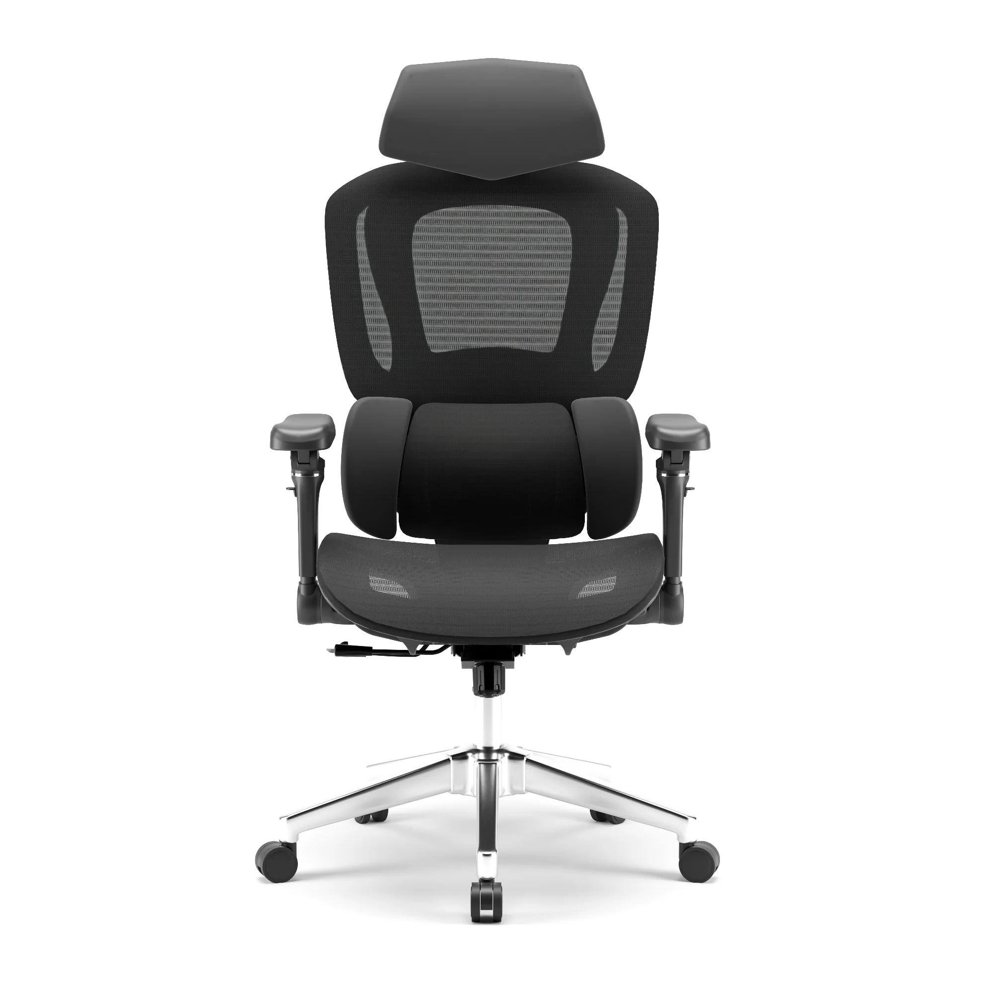 Prémiová ergonomická sieťovaná kancelárska stolička, otočná stolička (E20)