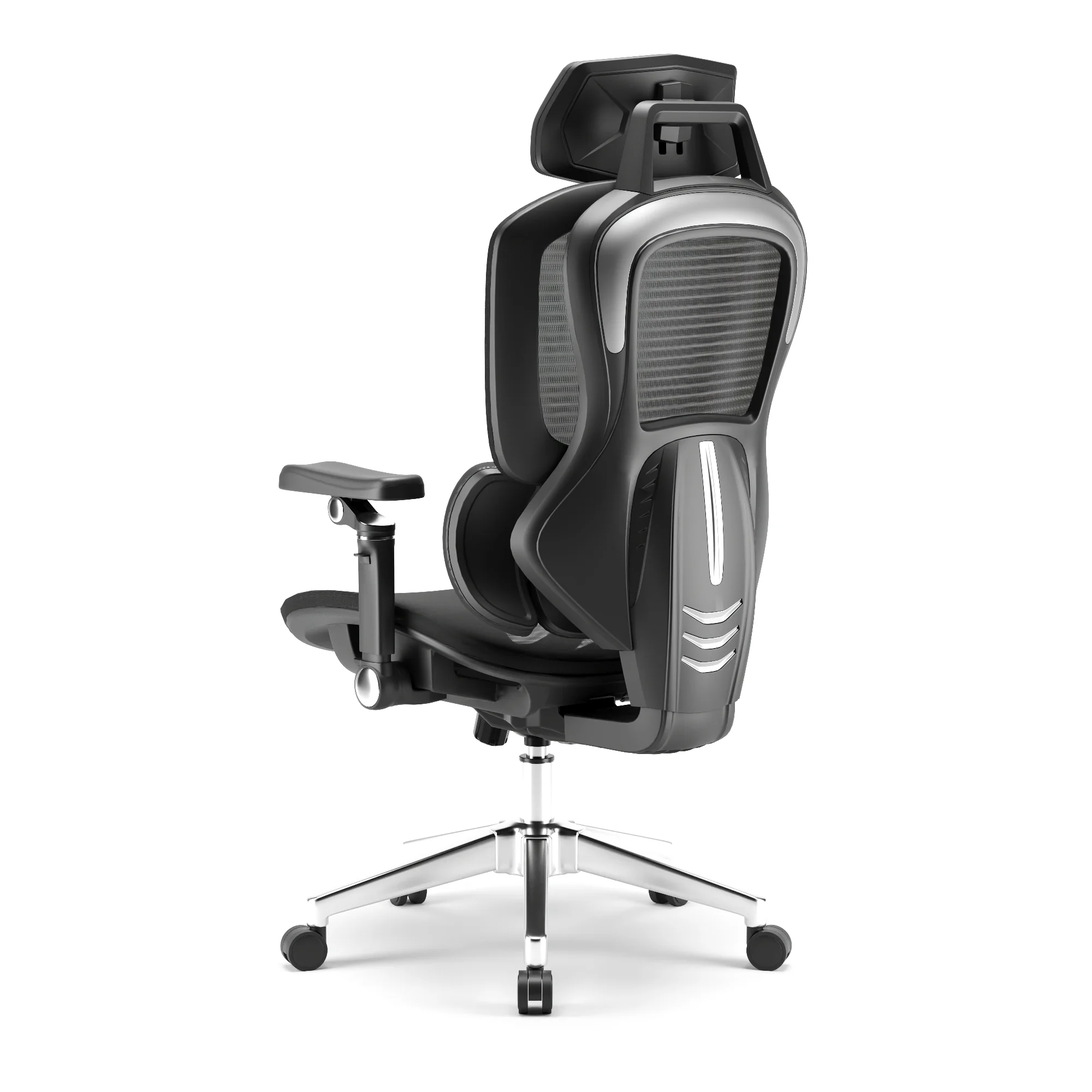 Prémiová ergonomická sieťovaná kancelárska stolička, otočná stolička (E20)