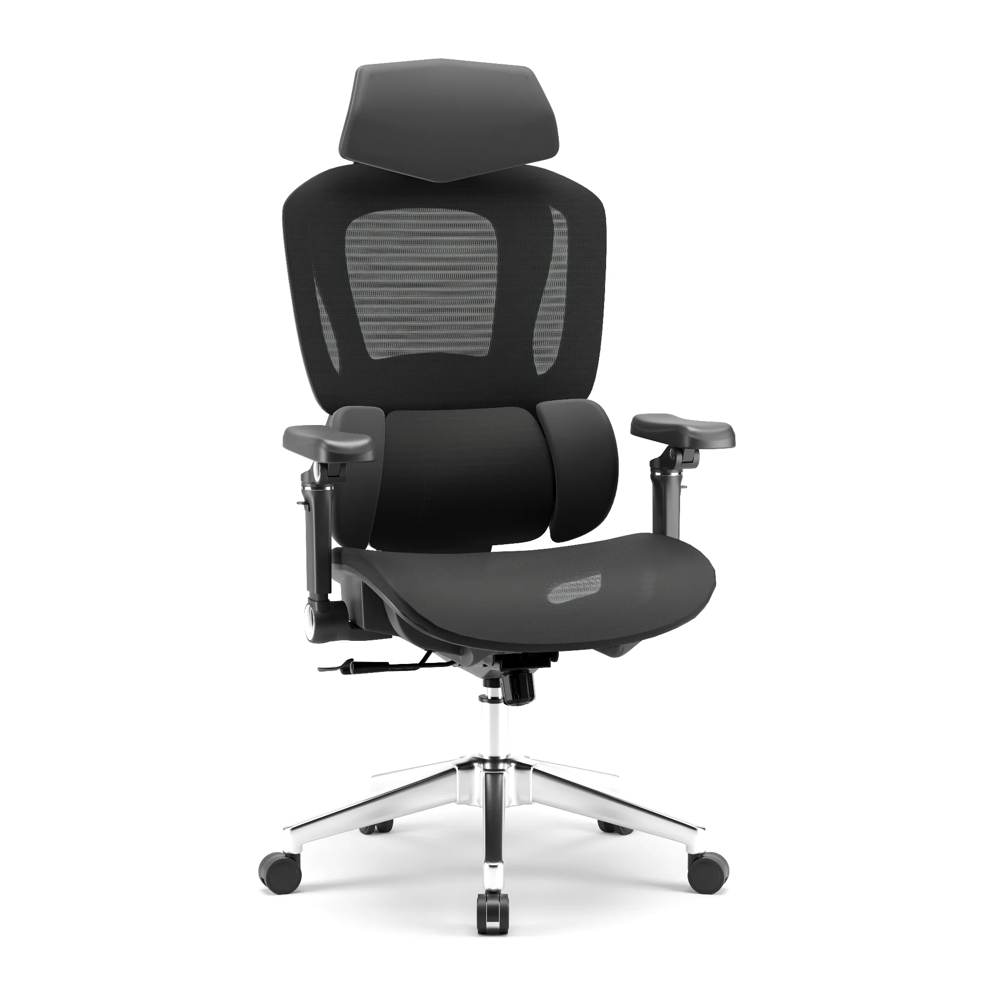 Prémiová ergonomická sieťovaná kancelárska stolička, otočná stolička (E20)