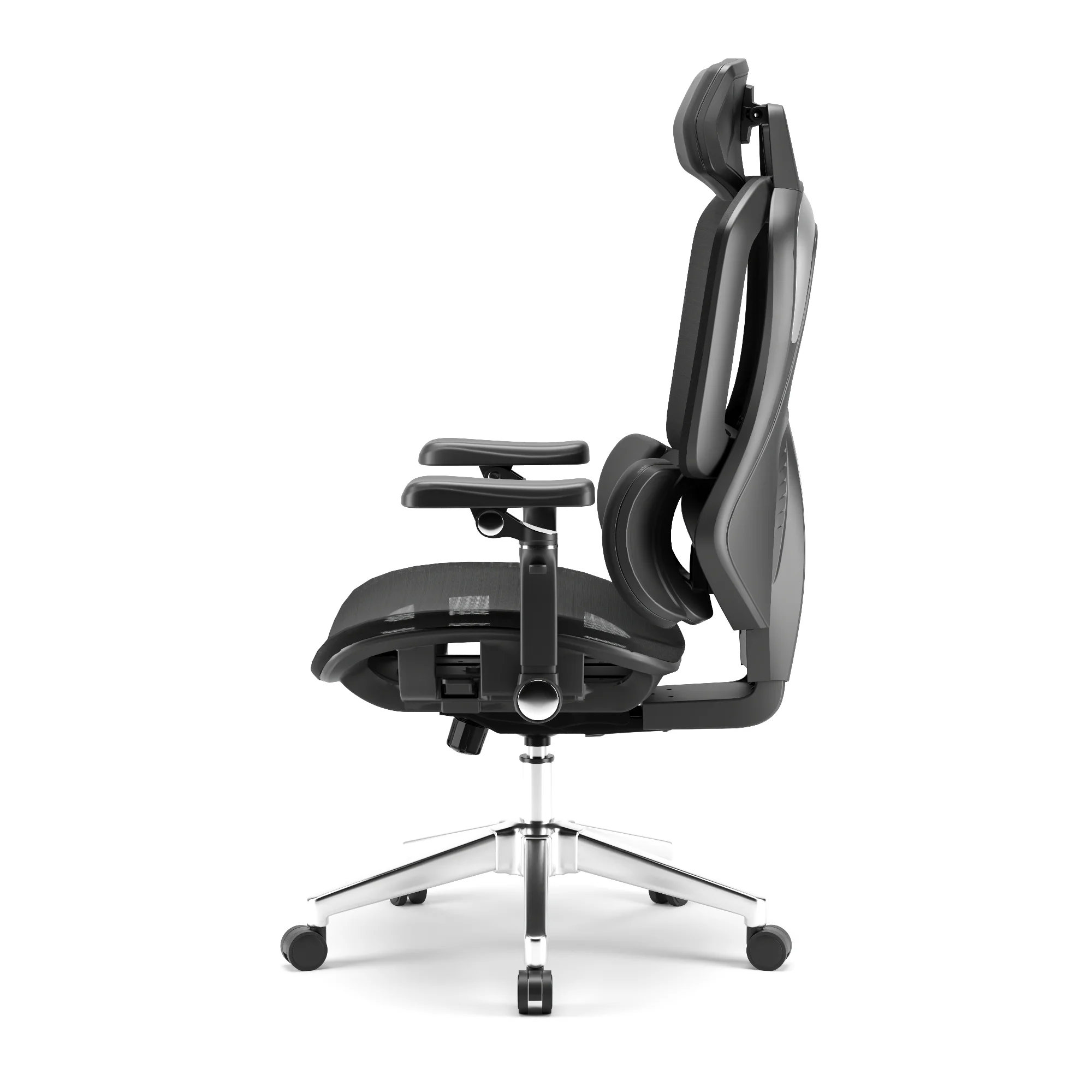 Prémiová ergonomická sieťovaná kancelárska stolička, otočná stolička (E20)