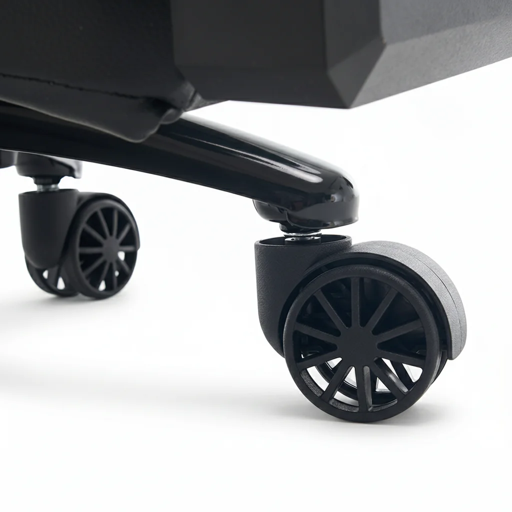 WARRIOR gamer szék, forgószék fekete - bársony + PU bőr (PREMIUM-B08-PU)