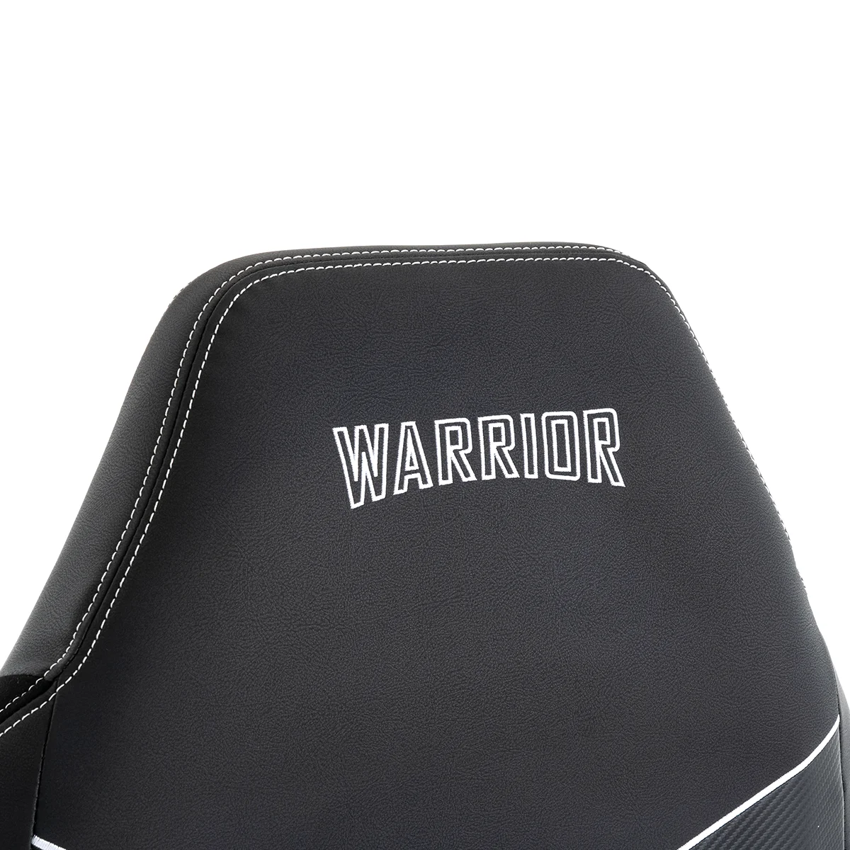 Herná stolička čierno-biela WARRIOR (RL-552)