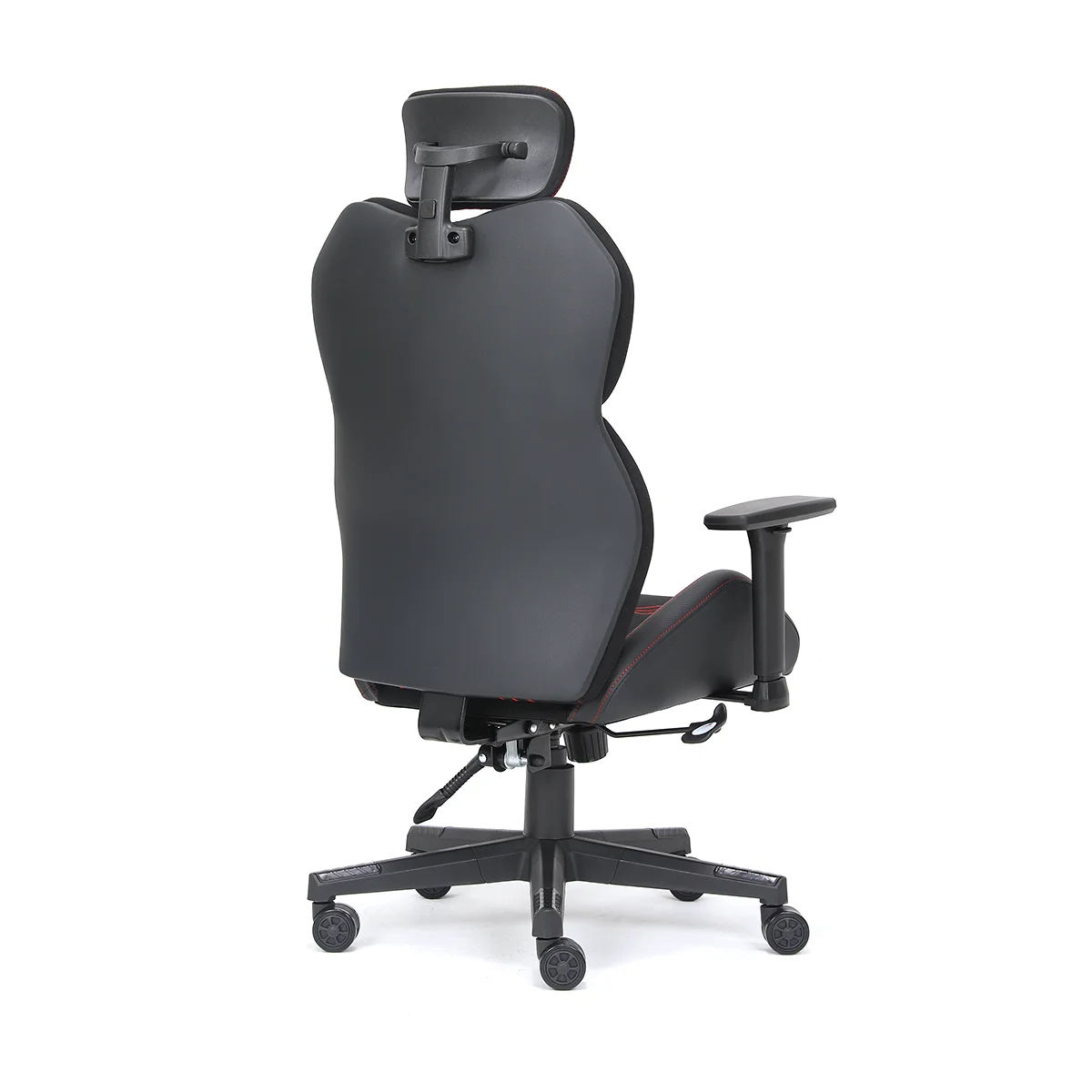 Herná látková stolička Warrior čierno-červená (MC196-3-1)