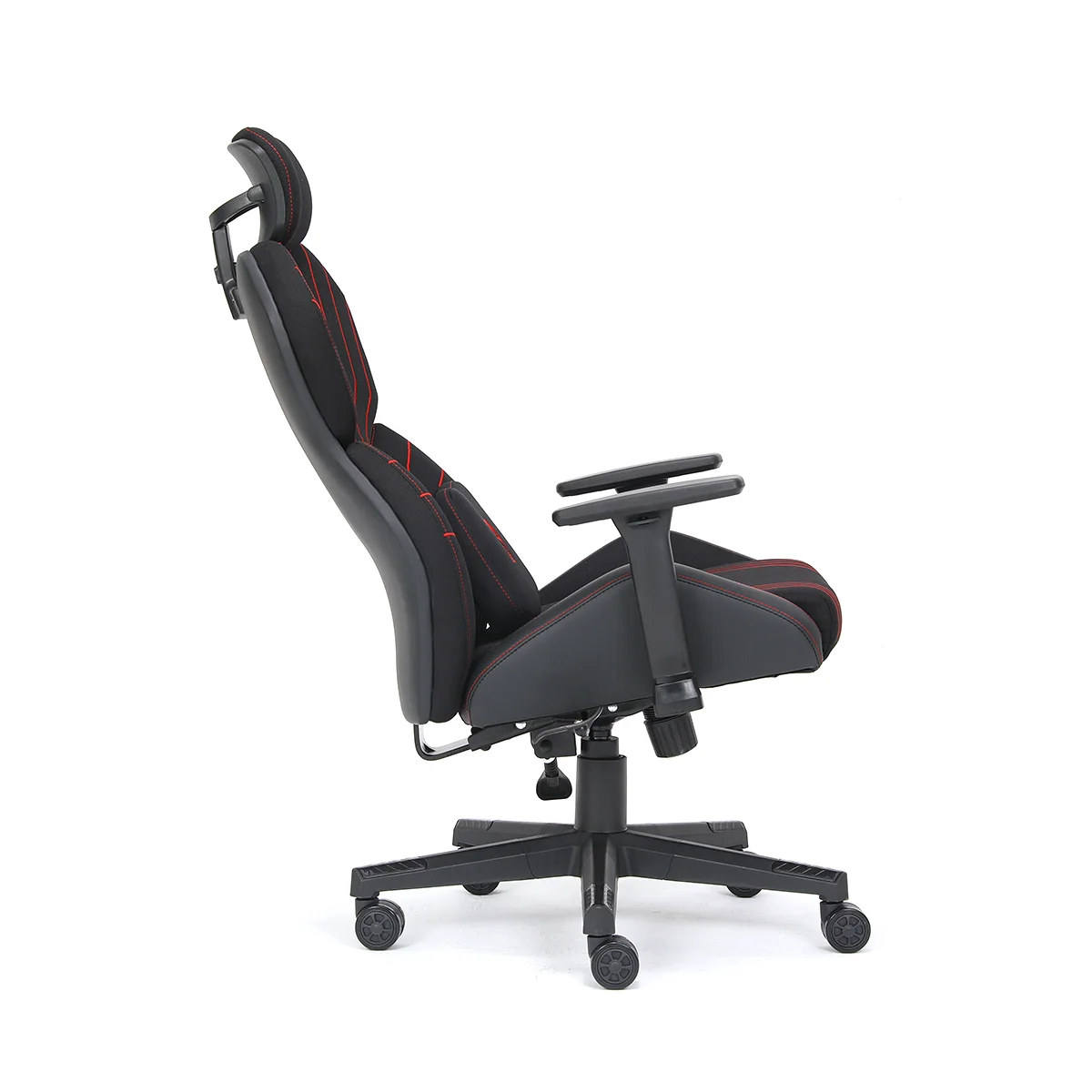 Herná látková stolička Warrior čierno-červená (MC196-3-1)