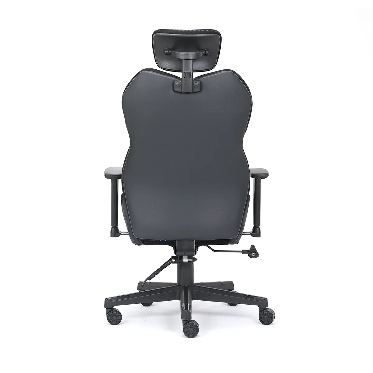 Herná látková stolička Warrior čierno-modrá (MC196-3-1)