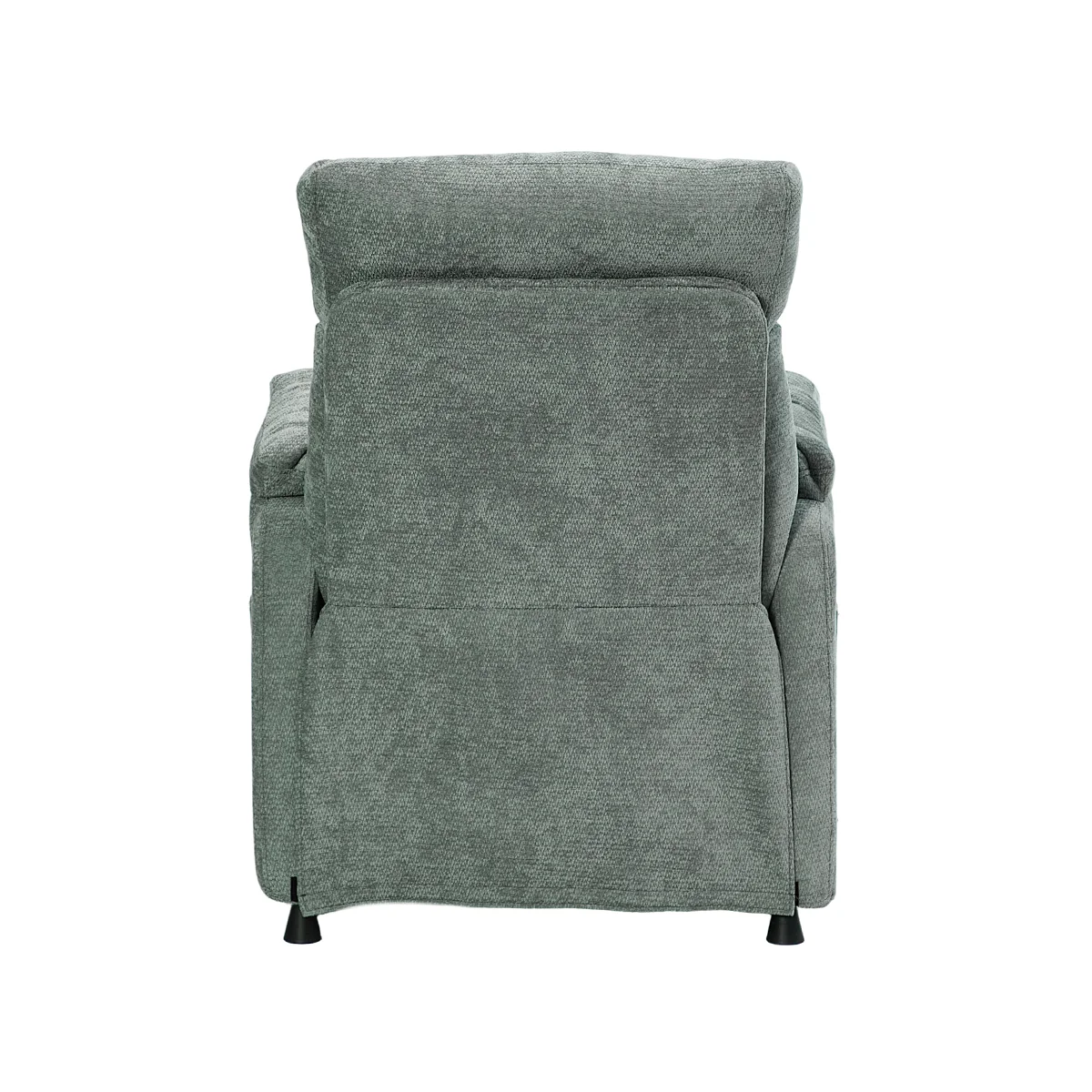 Elektromos, dönthető relax fekvőfotel, szürke szövet