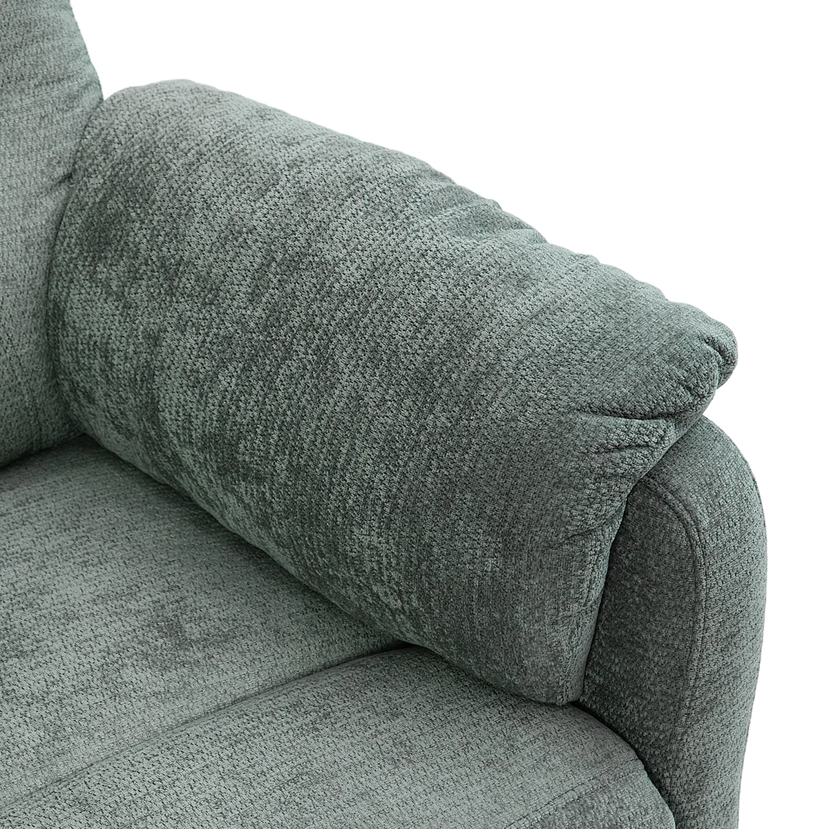 Elektromos, dönthető relax fekvőfotel, szürke szövet