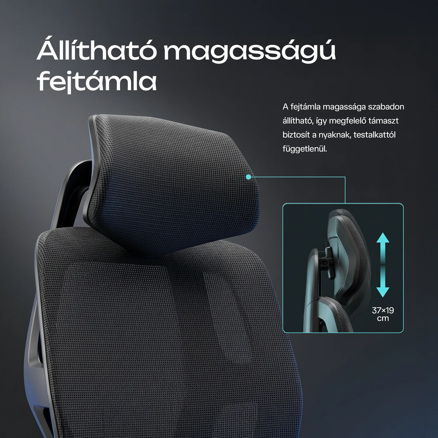 Ergonomická kancelárska stolička, otočná stolička, čierna sieťovaná (E13 BLACK)