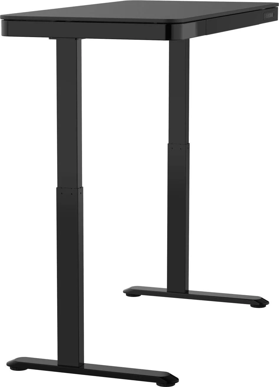 Elektromosan, elektronikusan állítható magasságú íróasztal fekete lappal (ET119WC-BLACK-WOODBLACK) 