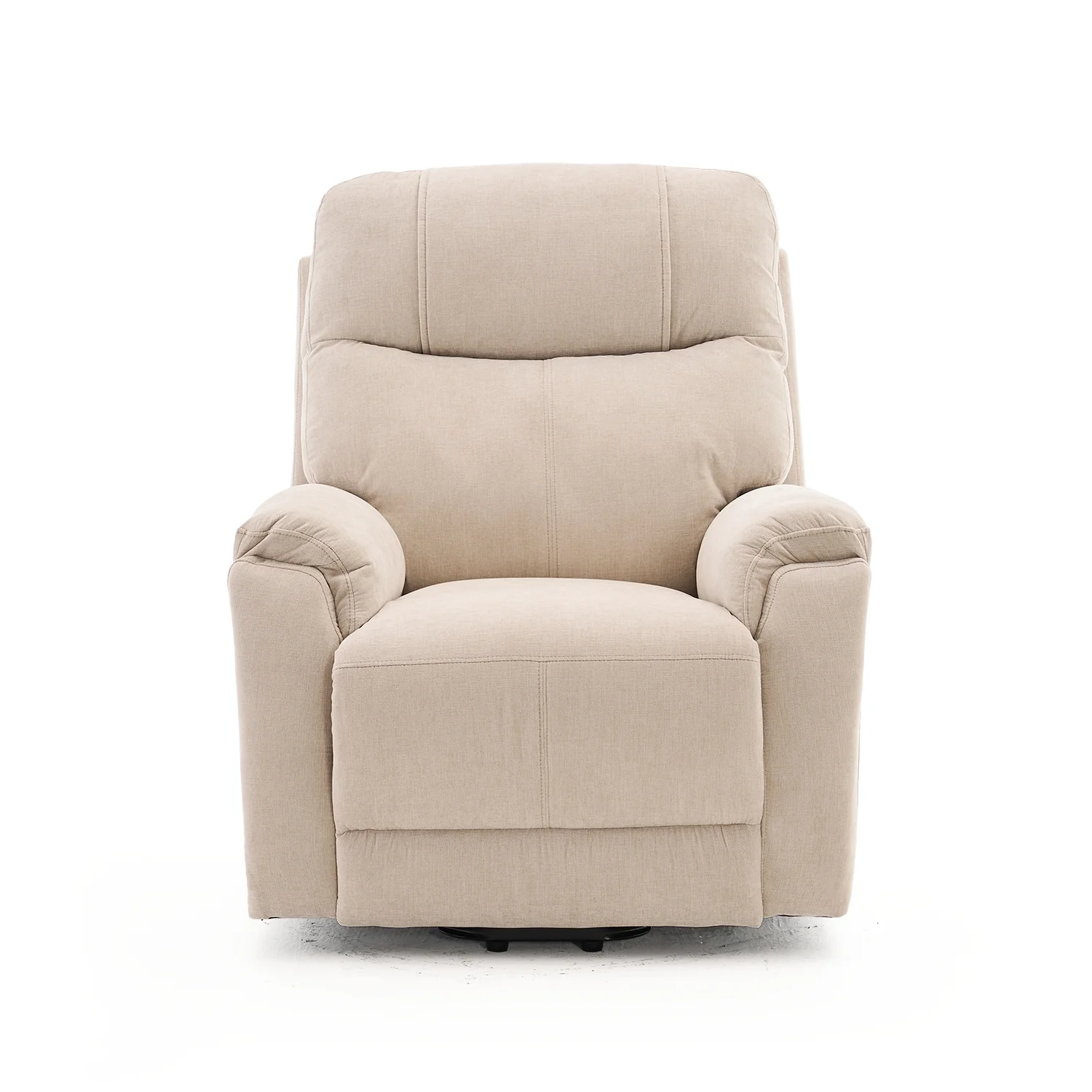 Felállást segítő relax elektromos fekvőfotel, bézs zsenilia szövet (JN-L8016A51)