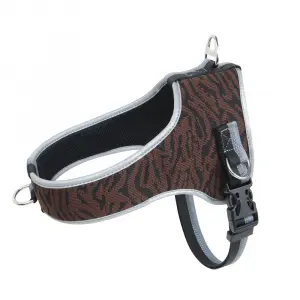 Midepet kutyahám barna színben mintával XL méret (XML-A4-XL-brown)