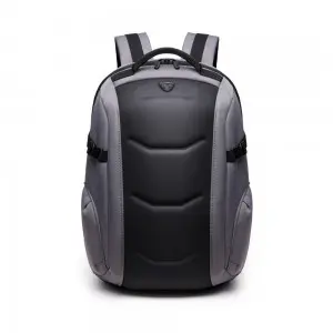 YACH 15.6'' USB-s laptop hátizsák, hátitáska szürke (2041-GREY)