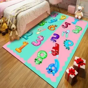 Gyerek játszószőnyeg, gyerekszőnyeg mintás 100x200 cm (KIDS-CARPET-16)