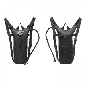 Military hátizsák, hátitáska 3L ivótasakkal fekete (BL018-BLACK)
